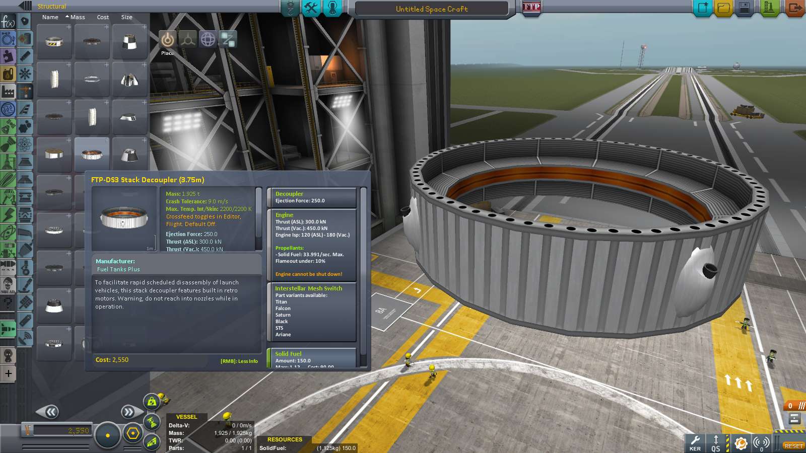 [1.4.1] Fuel Tanks Plus 2.0.2 (20180314) Page 14 KSP1 Mod